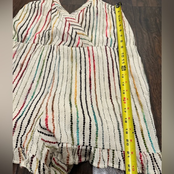 Tularosa Amelia Striped Linen Romper - Picture 8 of 12